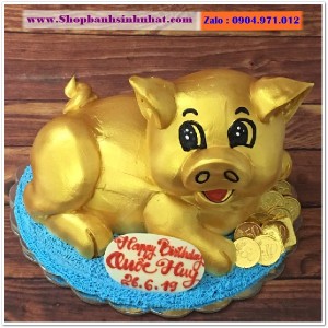 Bánh Sinh Nhật Hũ Vàng - VA14